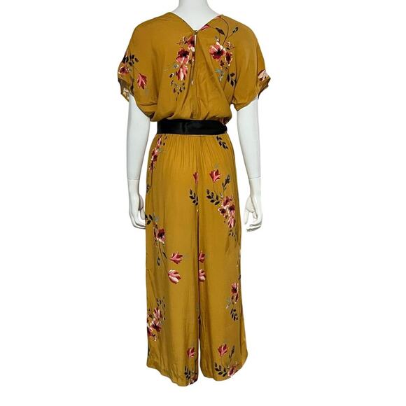Corey Lynn Calter Anthropologie Floral Jumpsuit Size Small - Picture 2 of 10